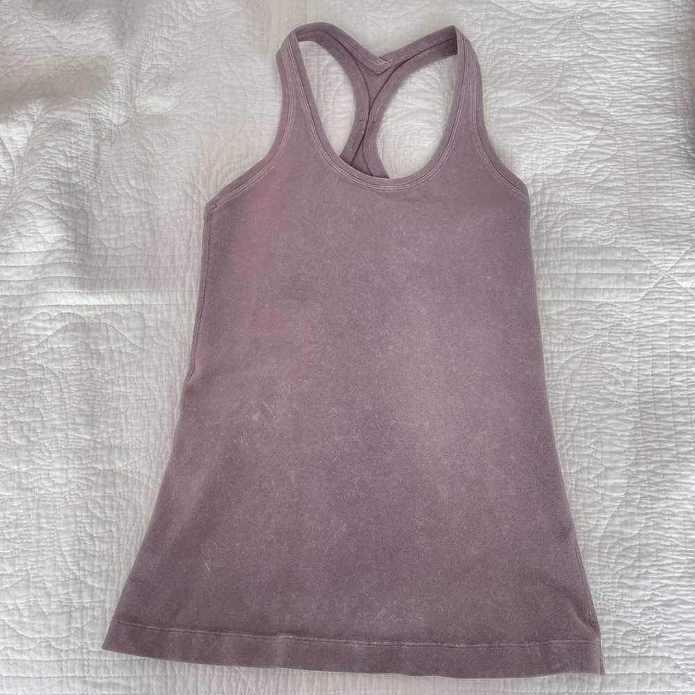lululemon Purple Racerback Tank